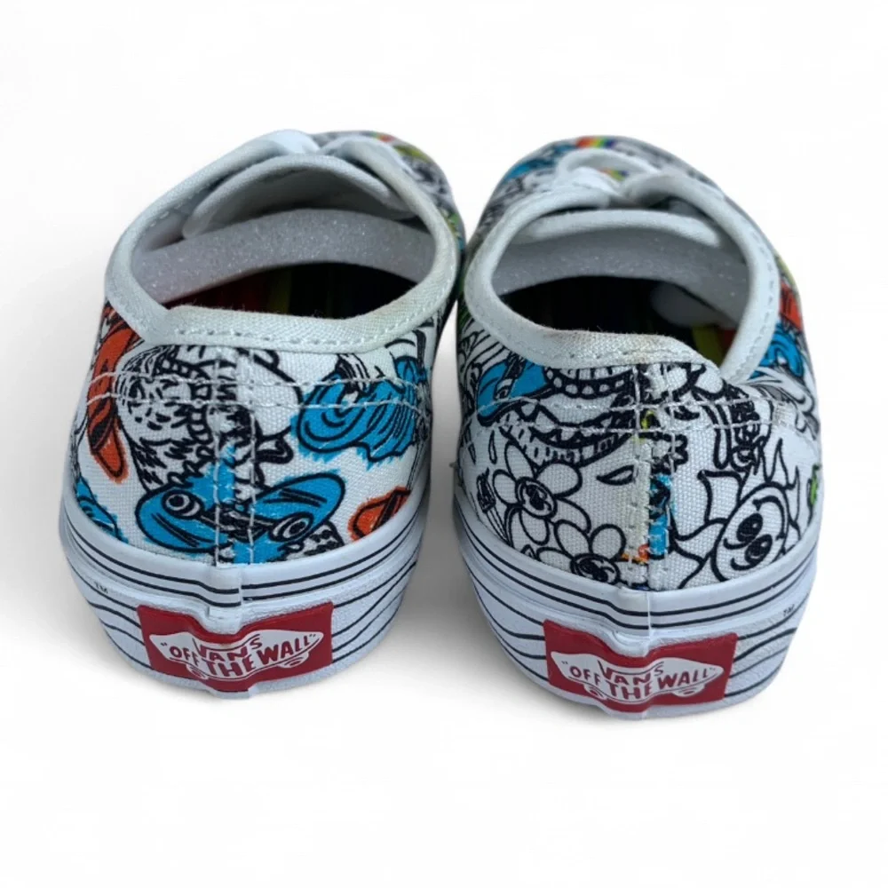 Vans Kids UNISEX Crayola DIY/Sketch Your Way Skate Shoe Size 12 EUC (S681)